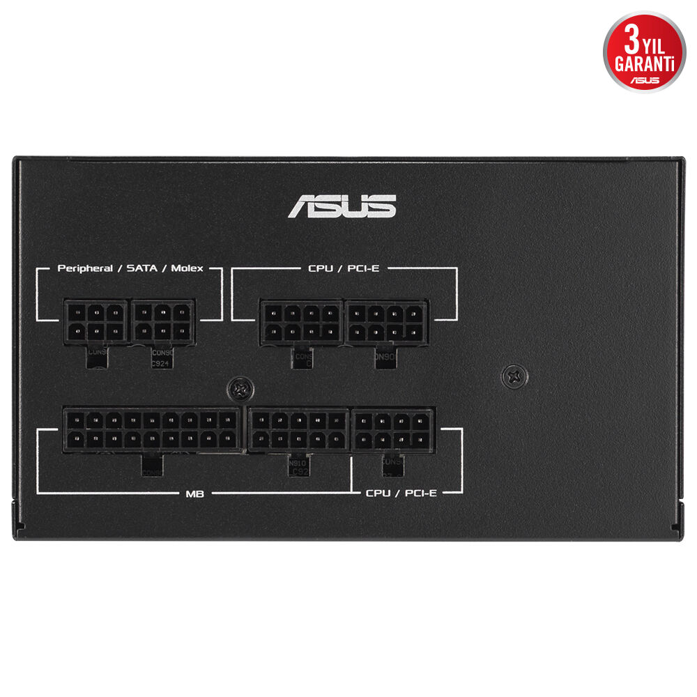 ASUS 850W 80+ GOLD 850W-ATS PCIE 5.0 Power Supply / 90YE04A0-B0NC00