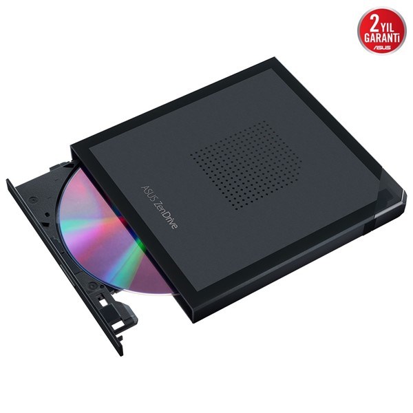ASUS 8x ZENDRIVE SDRW-08V1M-U USB 2.0 Slim Harici DVD Yazıcı Siyah