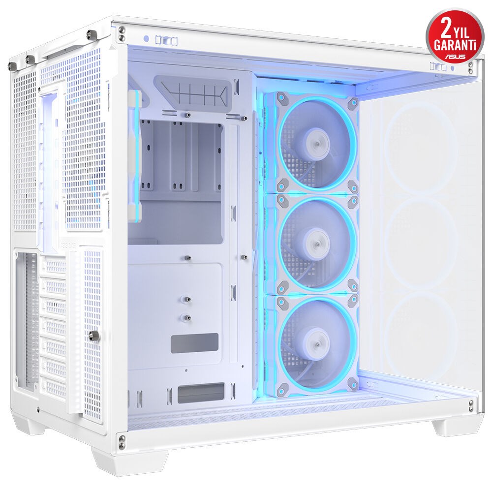 ASUS A32 PLUS M-ATX 3.2 GEN 2X1 TYPE C PORTU VE 360MM AIO CPU SOĞUTUCU & 420MM EKRAN KARTIYLA UYUMLU BEYAZ