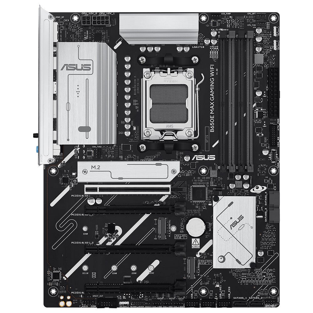 ASUS B650E MAX GAMING WIFI6E DDR5 HDMI DP PCIE 5.0 AM5 ATX