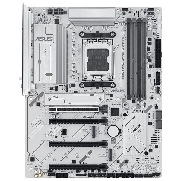 ASUS B650E MAX GAMING WIFI6E W DDR5 HDMI DP PCIE 5.0 AM5 ATX BEYAZ