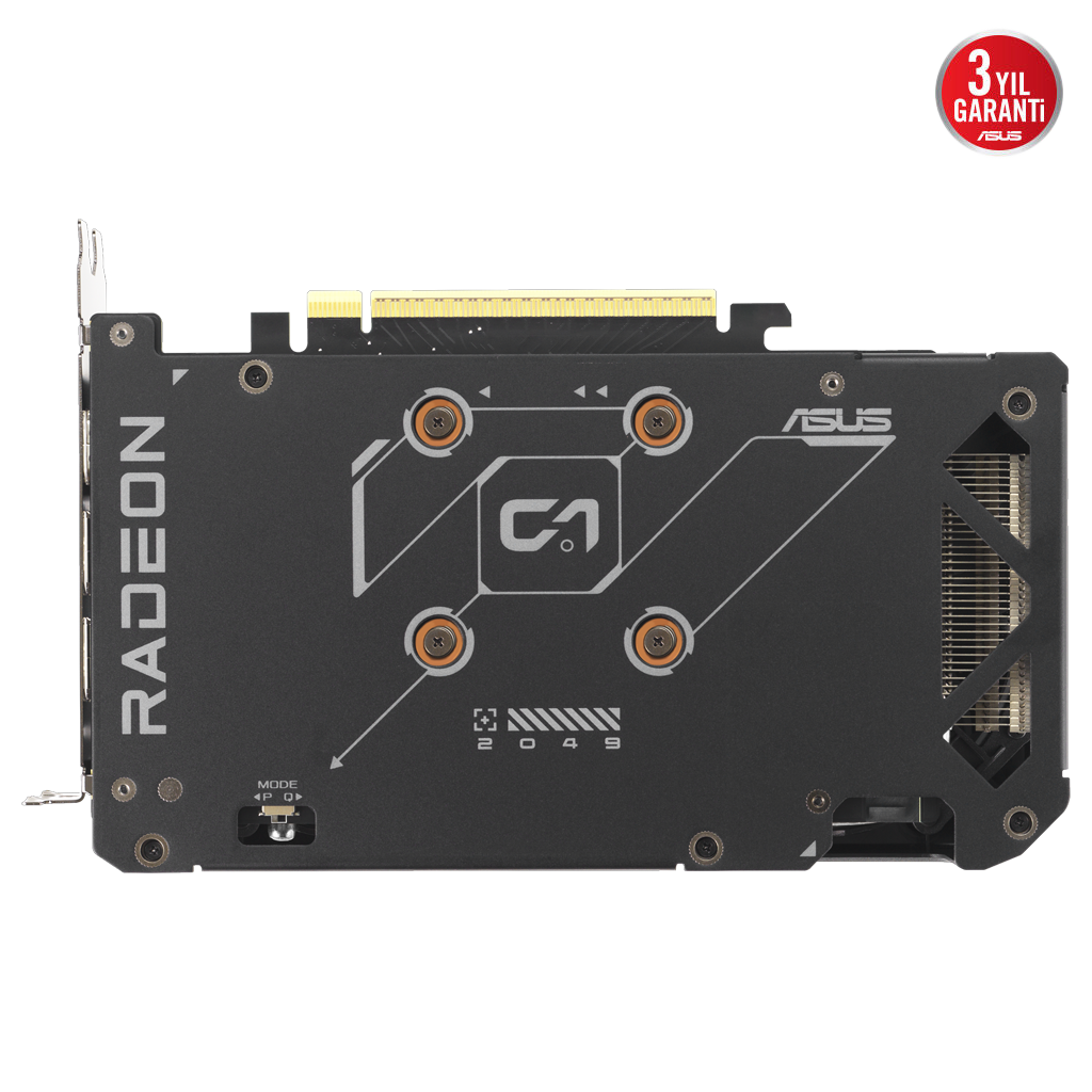 ASUS DUAL-RX9060XT-16G, 16Gb, 128Bit, GDDR6, 1xHDMI, 2xDP, GAMING Ekran Kartı