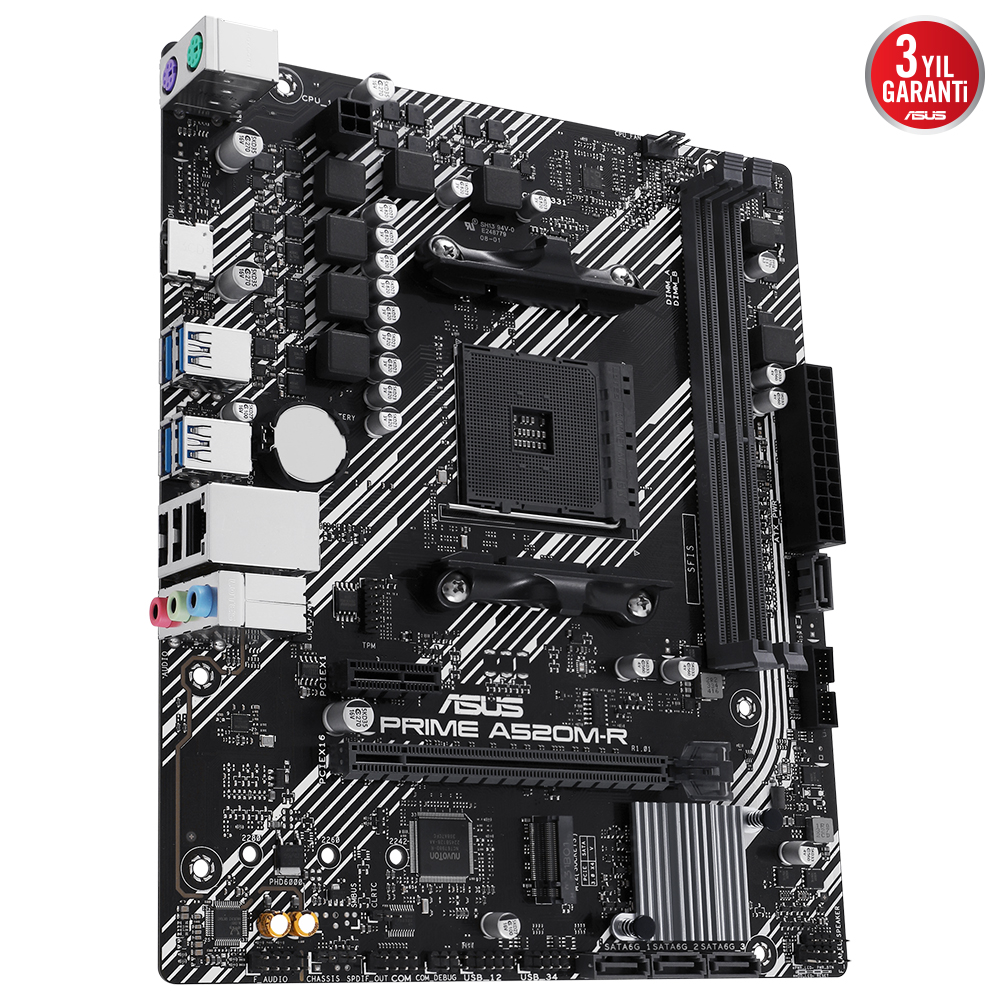 ASUS PRIME A520M-R DDR4 HDMI PCIE 4.0 AM4 mATX