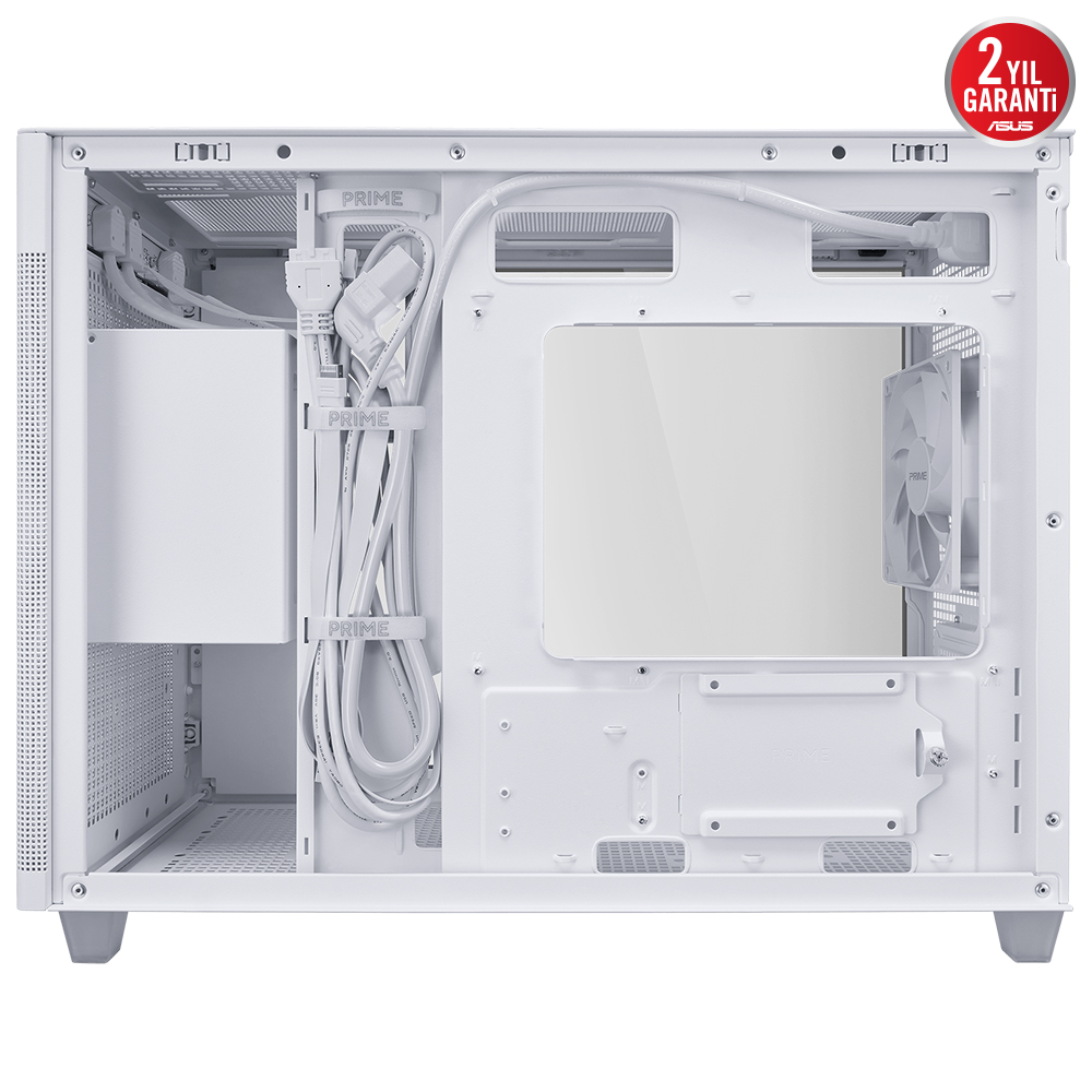 ASUS PRIME AP201 Gaming Micro-Tower PC Kasası Beyaz