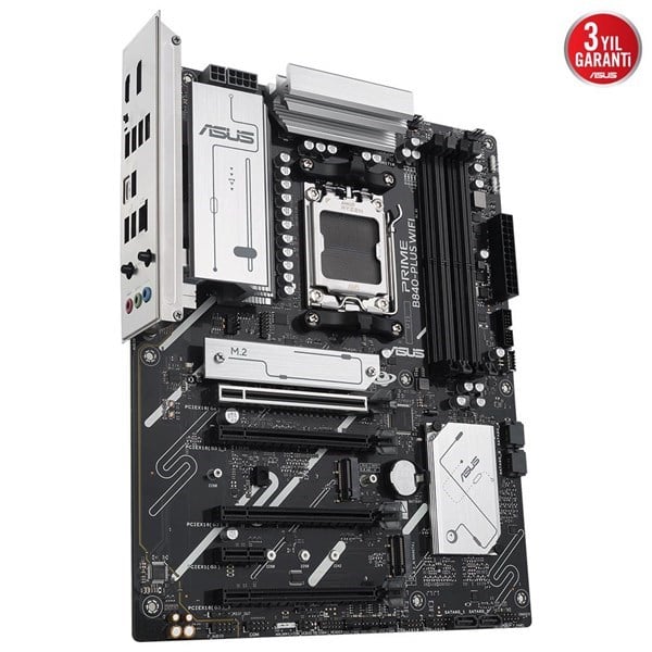 ASUS PRIME B840-PLUS WIFI-6E DDR5 HDMI DP PCIe 16X v4.0 AM5 mATX