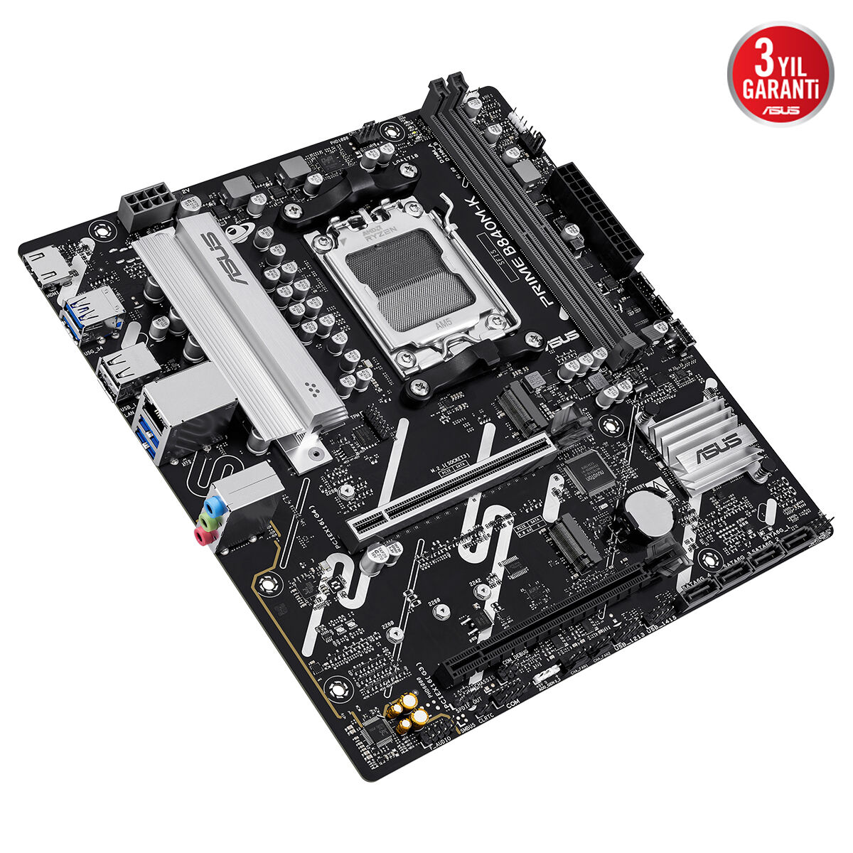 ASUS PRIME B840M-K DDR5 HDMI PCIE 4.0 AM5 mATX