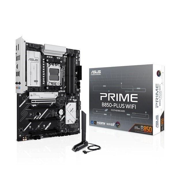ASUS PRIME B850-PLUS WIFI6E DDR5 HDMI DP PCIE 5.0 AM5 ATX