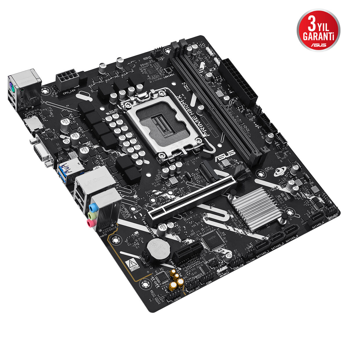 ASUS PRIME H810M-K DDR5 HDMI PCIE 4.0 1851p mATX