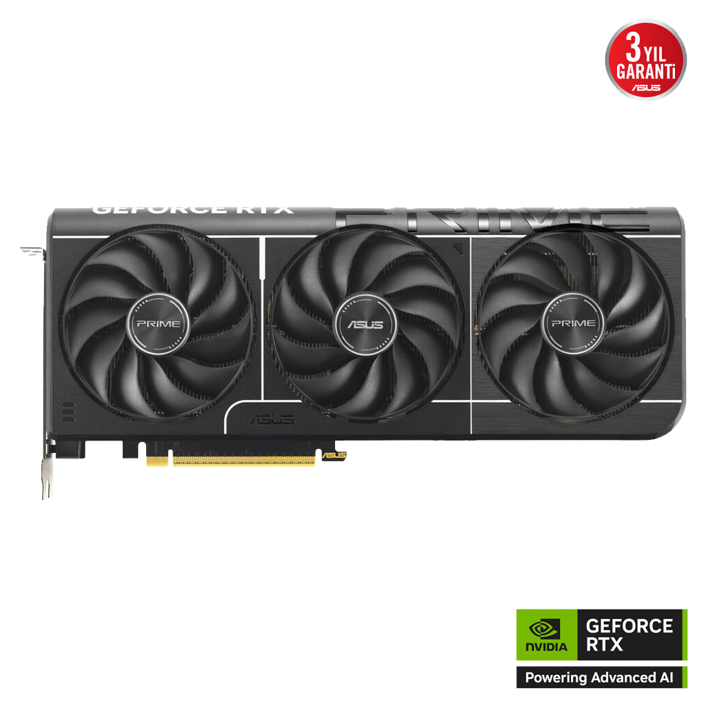 ASUS PRIME-RTX5070-O12G, 12Gb, 192Bit, GDDR7, 1xHDMI, 3xDP GAMING Ekran Kartı