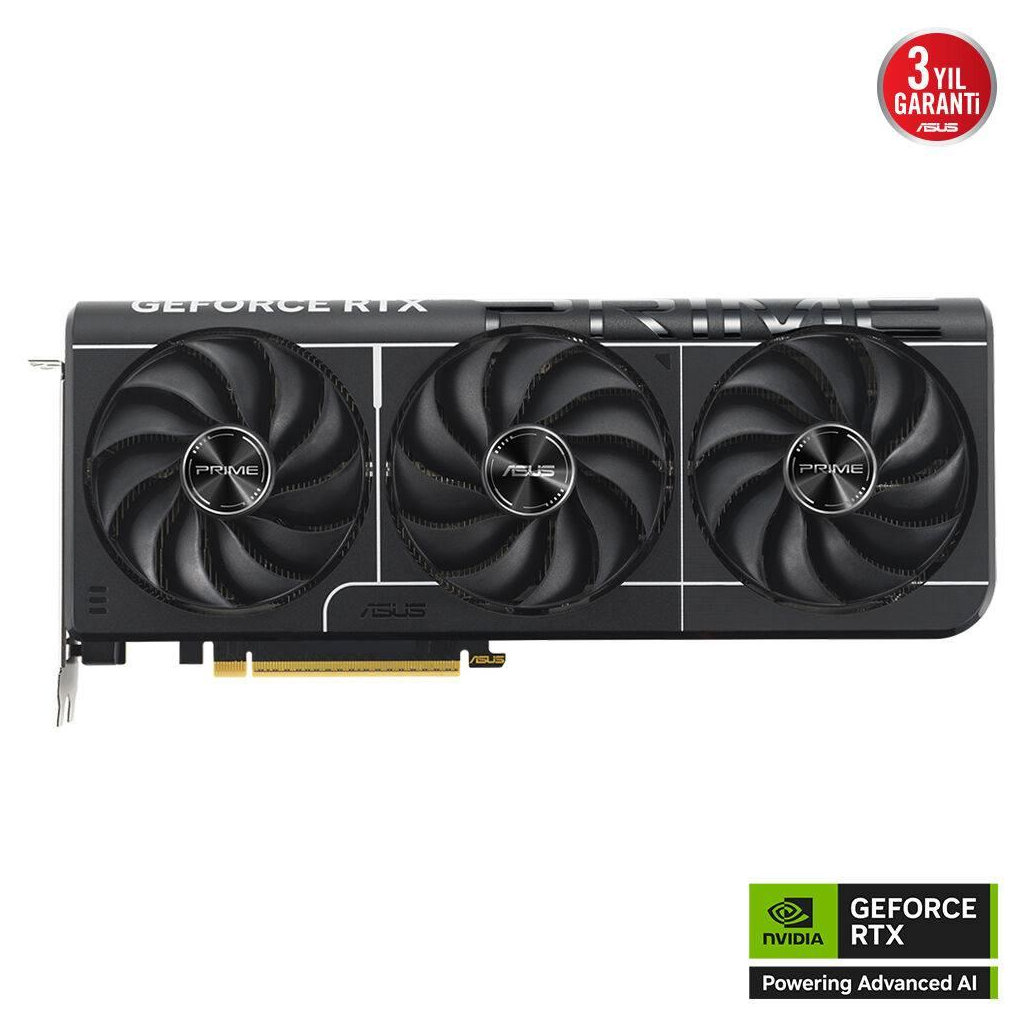 ASUS PRIME-RTX5080-O16G, 16Gb, 256Bit, GDDR7, 1xHDMI, 3xDP GAMING Ekran Kartı