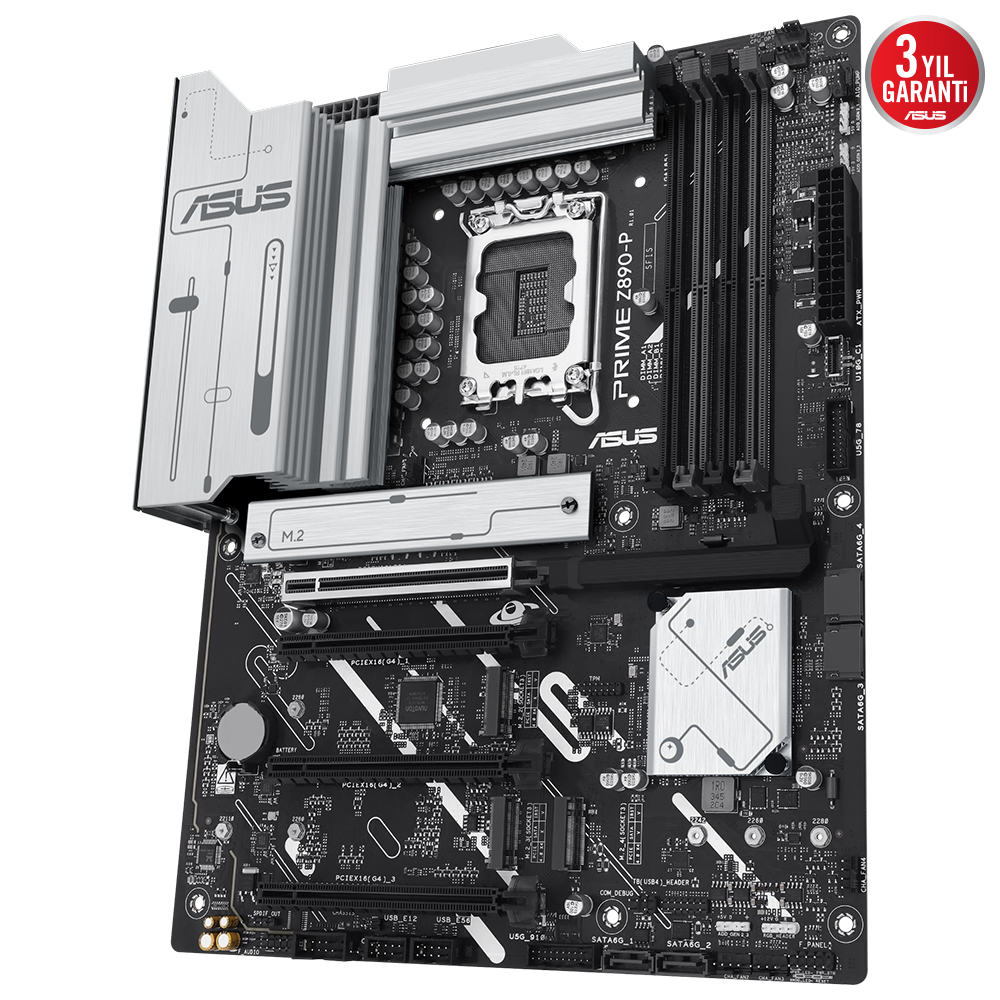 ASUS PRIME Z890-P DDR5 THUNDERBOLT-HDMI DP PCIE 5.0 1851p ATX