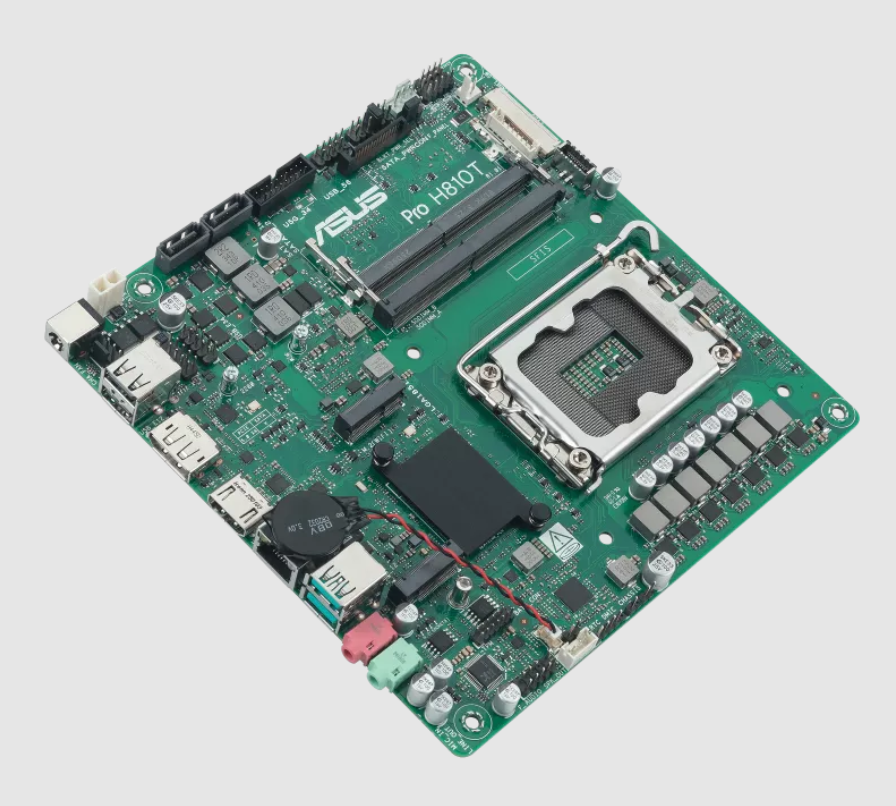 ASUS PRO H810T-CSM DDR5 HDMI-DP PCIE 5.0 1851p ATX Kurumsal Anakart