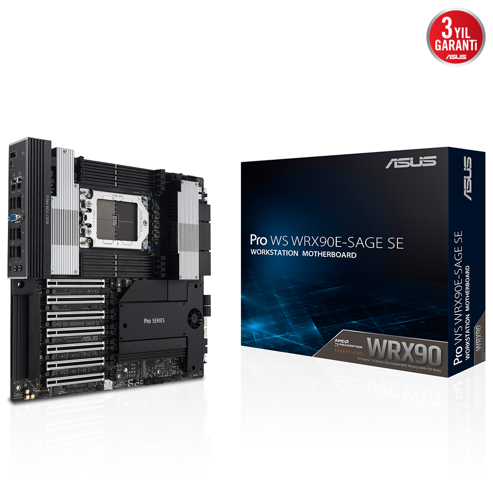 ASUS Pro WS WRX90E-SAGE SE DDR5 ECC UDIMM PCIE 5.0 sTR5 EEB