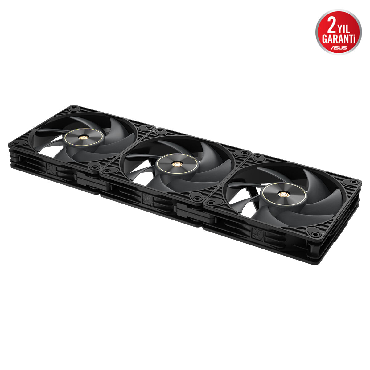 ASUS ProArt PF120 Siyah 120mm PWM Kasa/Radyatör Fanı (3lü Paket + Kontrolcü) / 90DA00M0-B09020