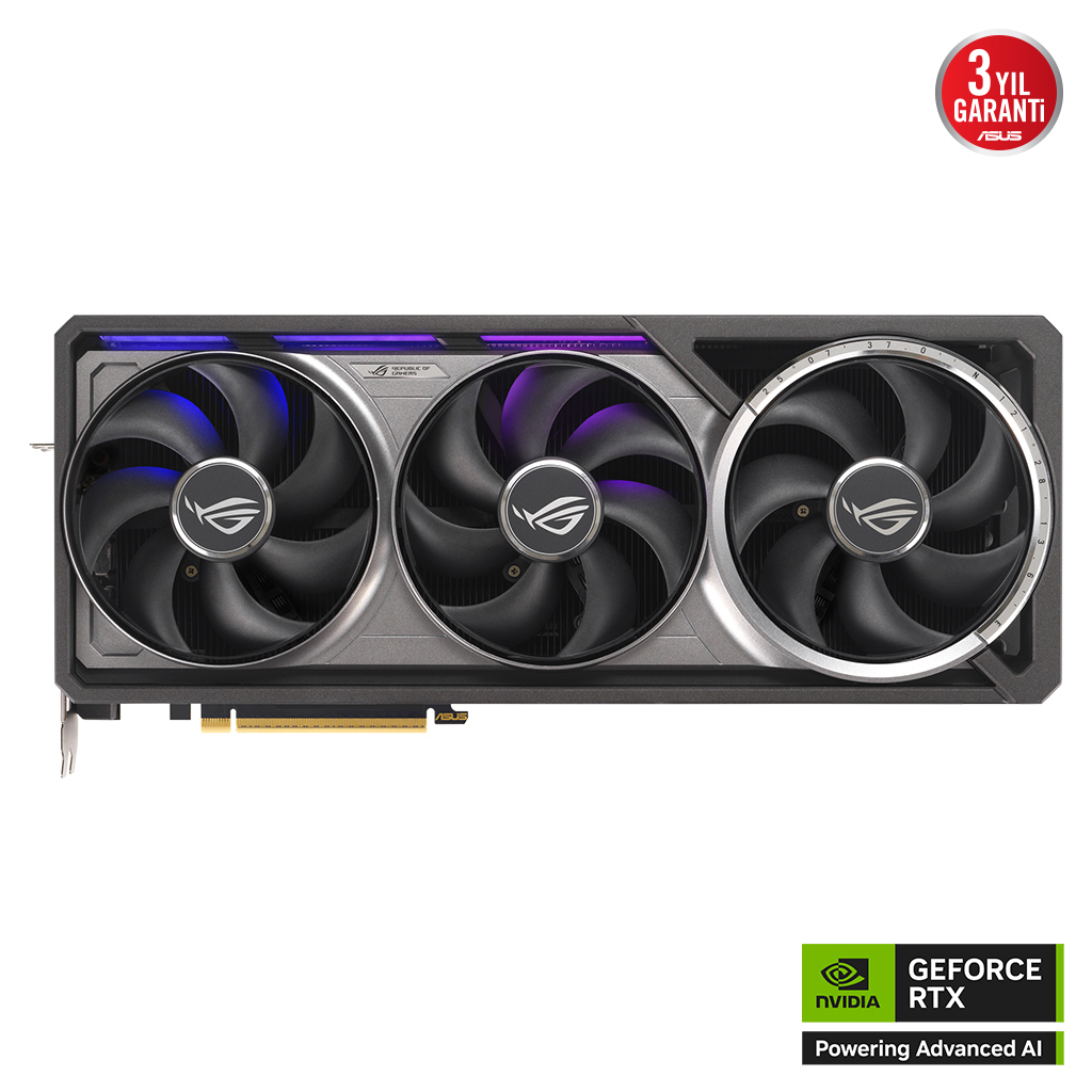 ASUS ROG-ASTRAL-RTX5090-O32G-GAMING, 32Gb, 512Bit, GDDR7, 2xHDMI, 3xDP GAMING Ekran Kartı