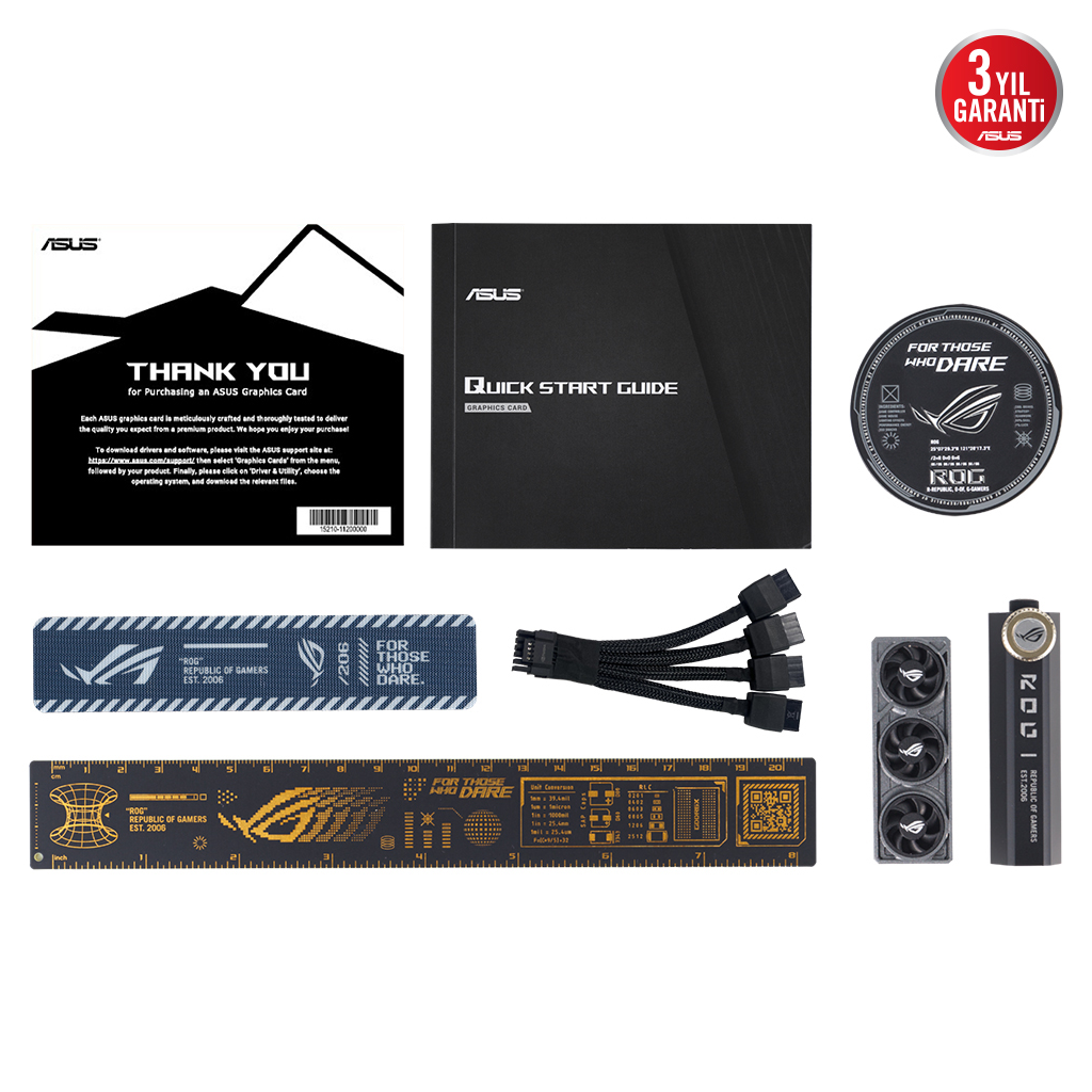 ASUS ROG-ASTRAL-RTX5090-O32G-GAMING, 32Gb, 512Bit, GDDR7, 2xHDMI, 3xDP GAMING Ekran Kartı