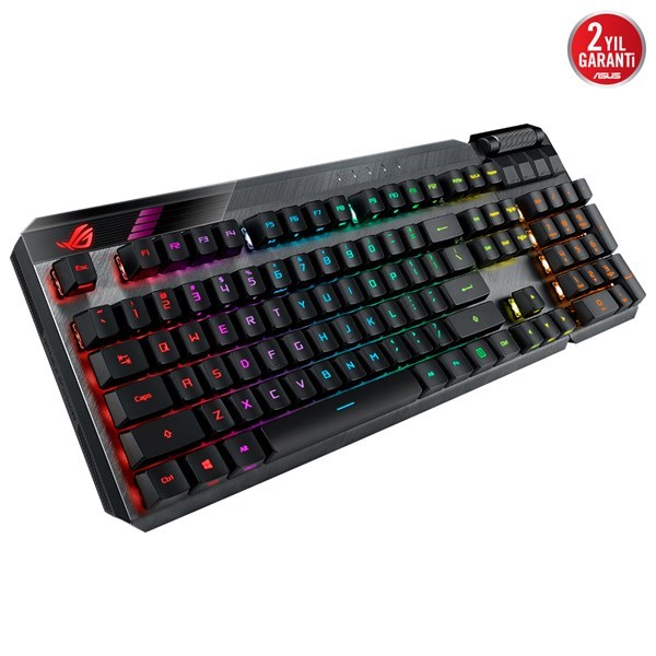 ASUS ROG CLAYMORE II Kablolu/Kablosuz Mekanik Gaming Klavye (90MP01W0-BKEA01)