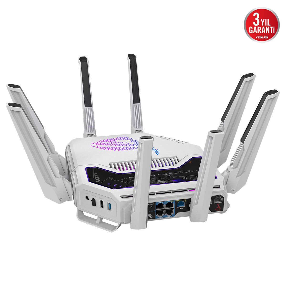 ASUS ROG RAPTURE WIFI7 GT-BE19000 AI Gaming Router