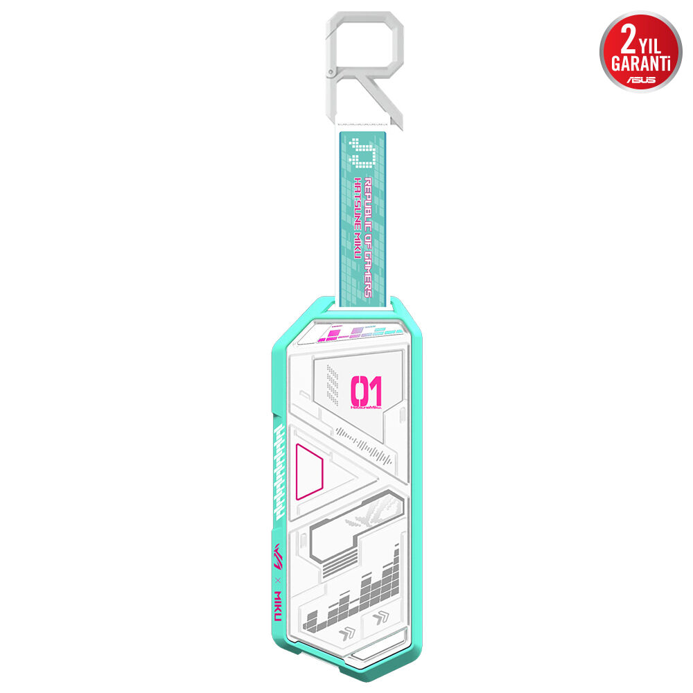 ASUS ROG STRIX ARION HATSUNE MIKU EDITION M.2 NVME USB-C Harici SSD Kutusu