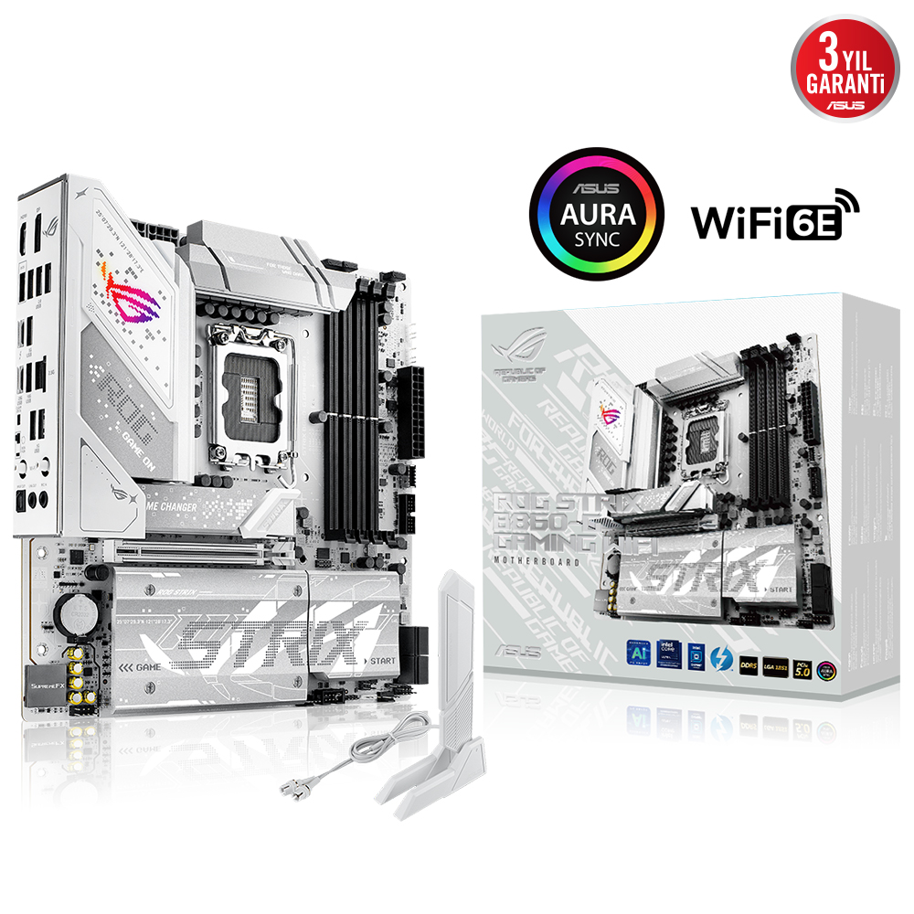 ASUS ROG STRIX B860-G GAMING WIFI7 DDR5 HDMI-DP TYPEC PCIE 5.0 1851p ATX