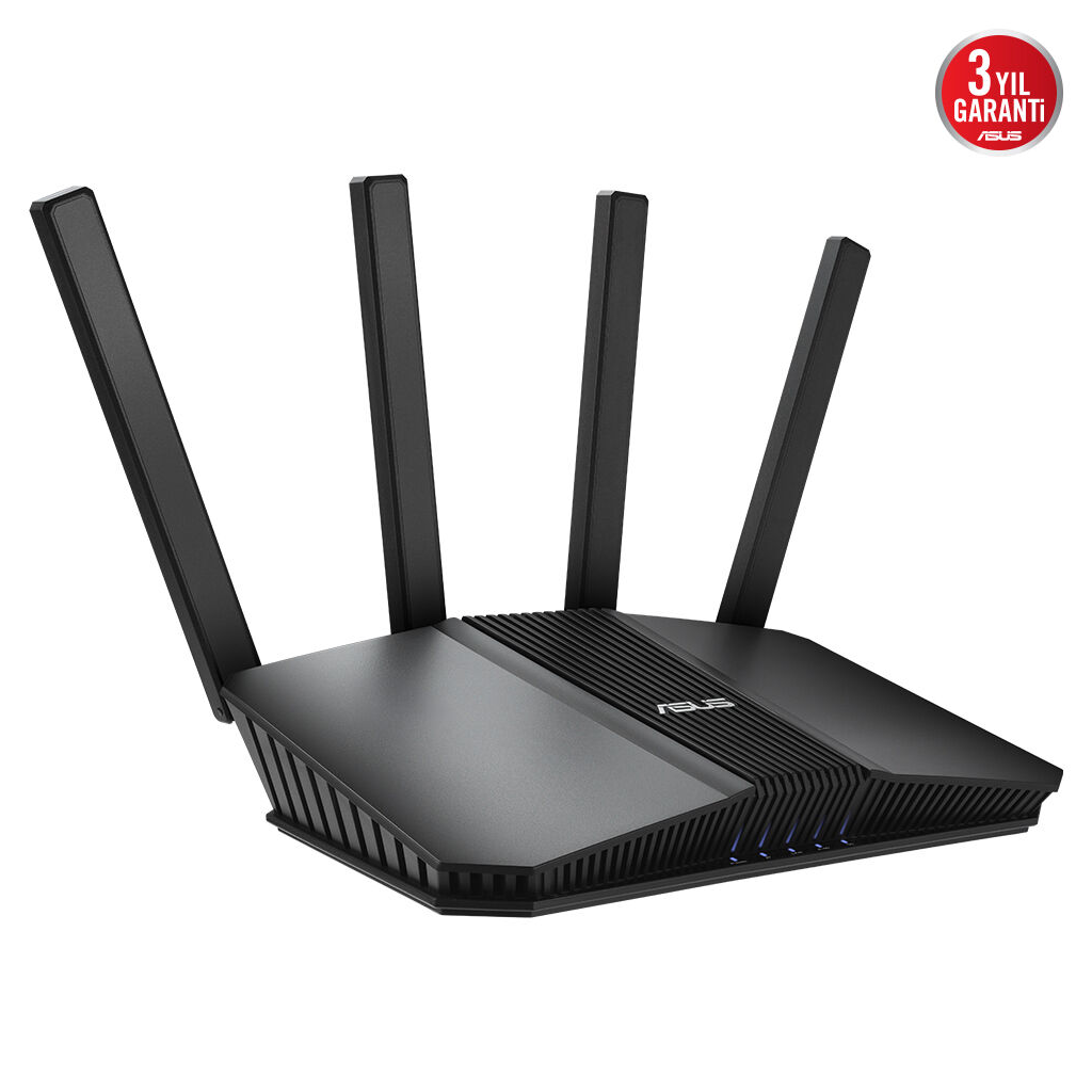 ASUS RT-BE82U, BE6500, 4 Port, 6500Mbps, Dual Band, WİFİ 7, AiMesh, AiProtection Pro, Gigabit Extendable Router
