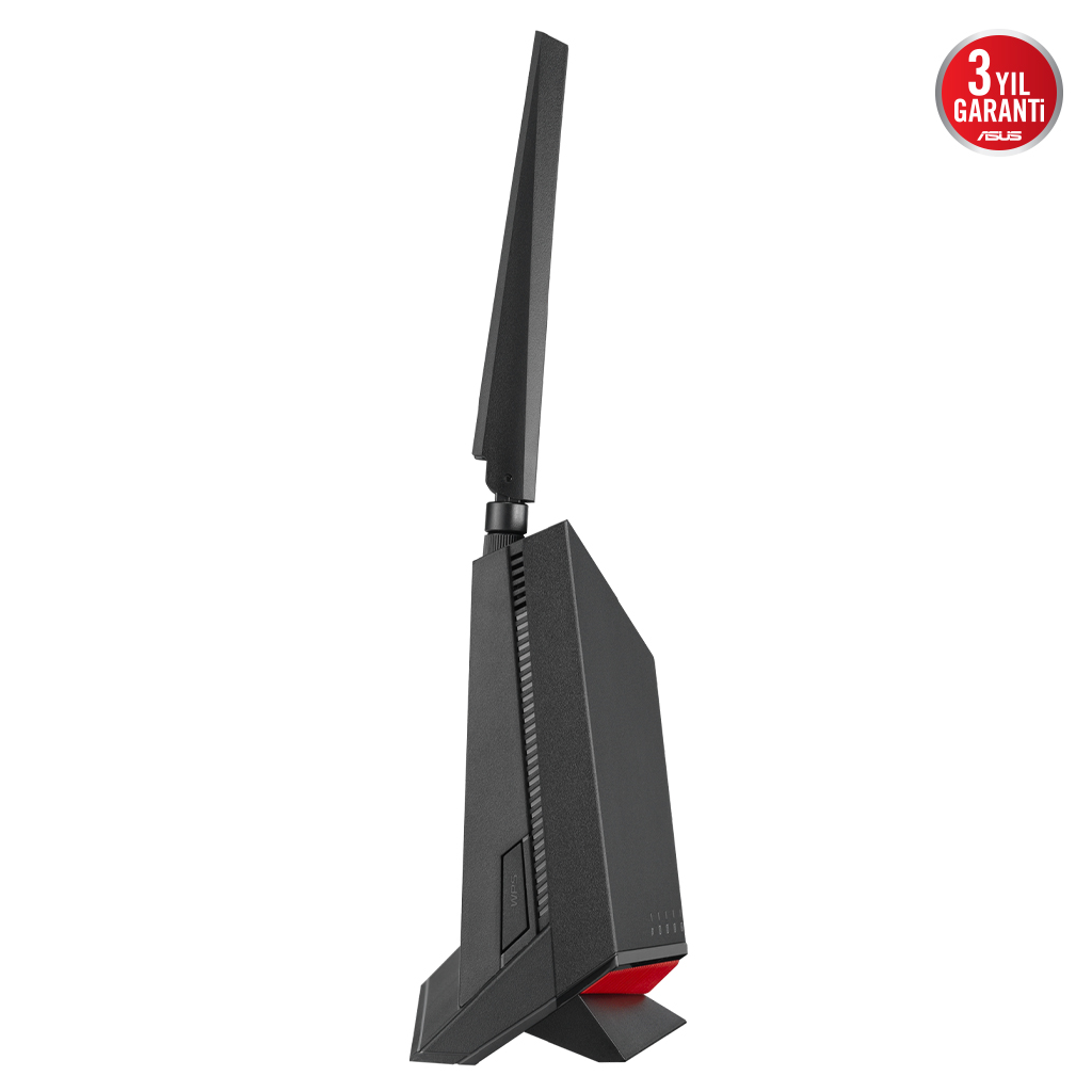ASUS RT-BE86U, BE6800, 4 Port, 6800Mbps, Dual Band, WİFİ 7, AiMesh, AiProtection Pro, Gigabit Extendable Router