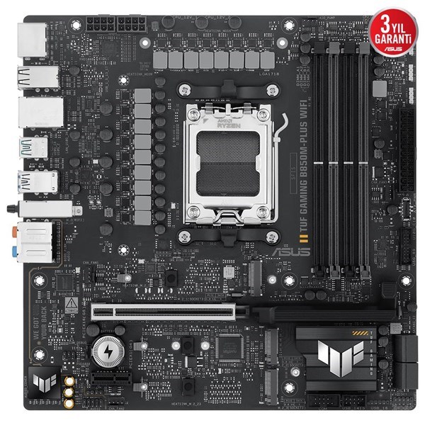 ASUS TUF GAMING B850M-PLUS DDR5 HDMI DP PCIE 5.0 AM5 ATX