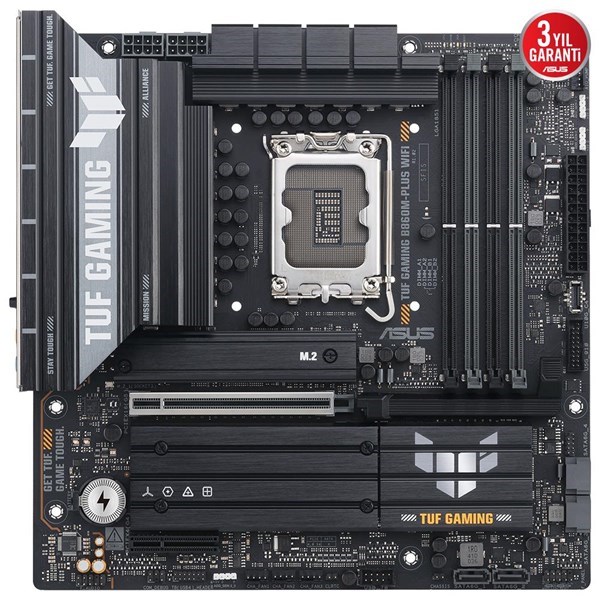 ASUS TUF GAMING B860M-PLUS WIFI-7 DDR5 HDMI DP PCIE 5.0 1851p mATX