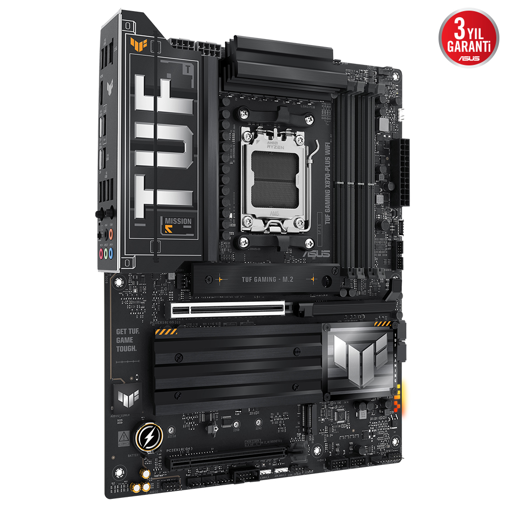 ASUS TUF GAMING X870-PLUS WIFI-7 DDR5 HDMI DP PCIE 5.0 AM5 ATX