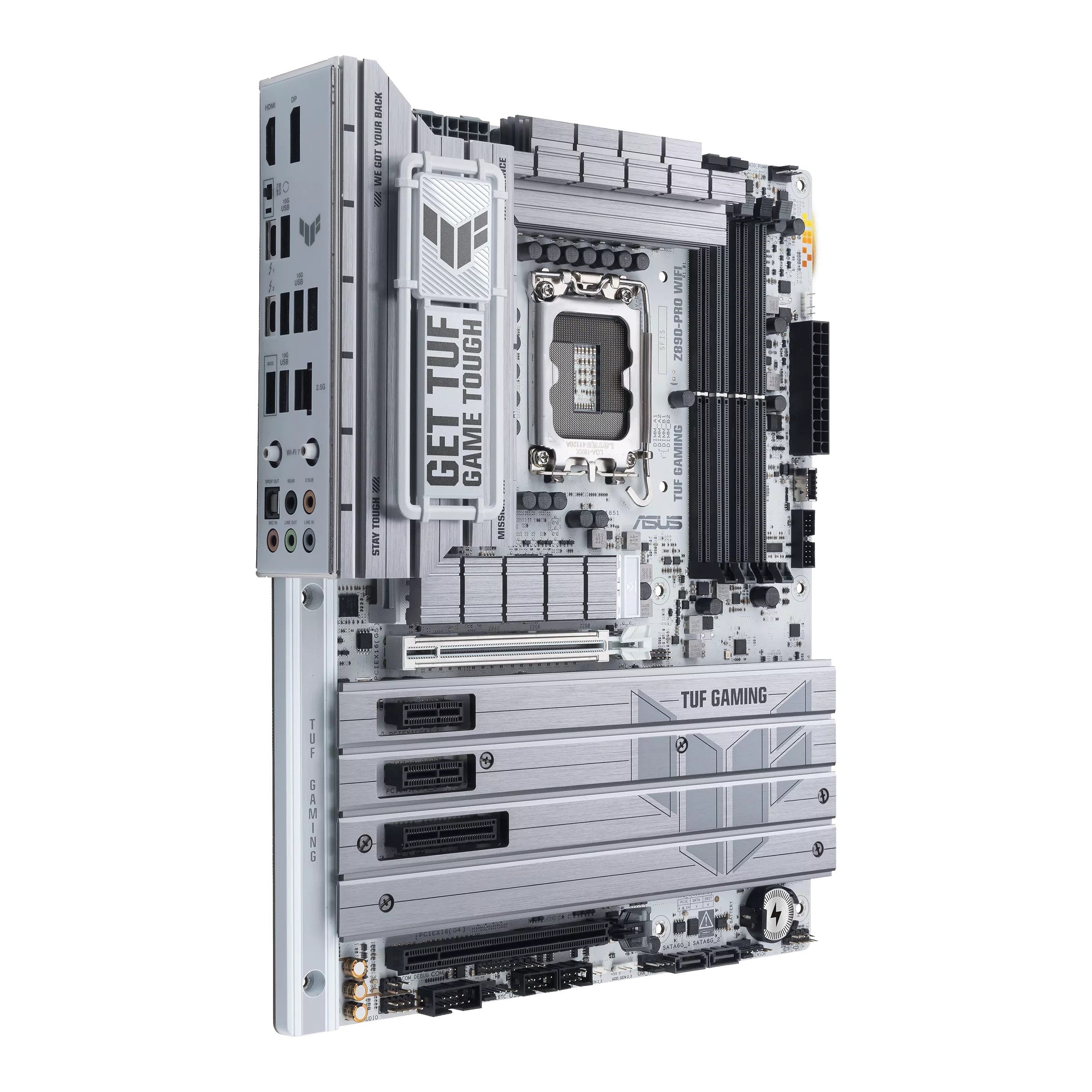 ASUS TUF GAMING Z890-PRO WIFI7 DDR5 THUNDERBOLT-HDMI DP PCIE 5.0 1851p ATX