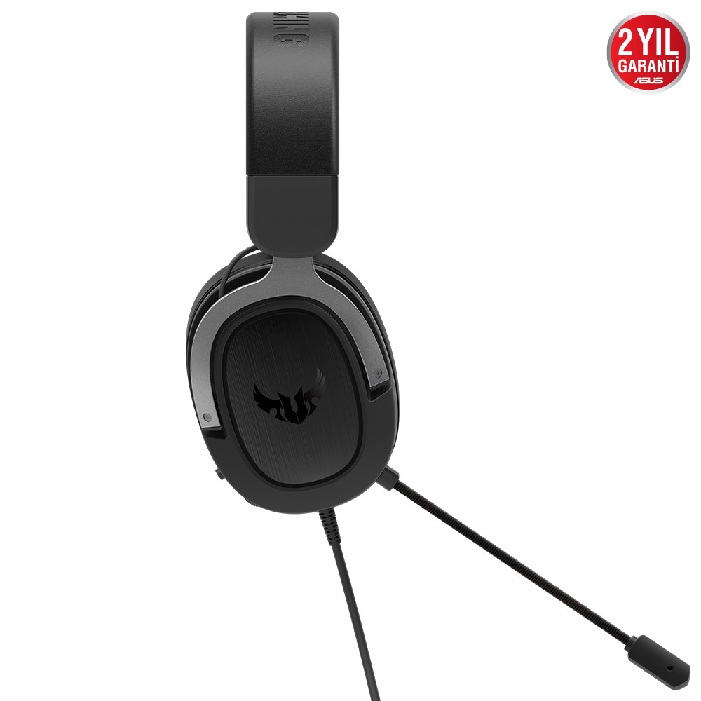 ASUS TUF Gaming H3 Gun Metal 7.1 3.5mm Oyuncu Kulaklığı /  90YH028G-B1UA00