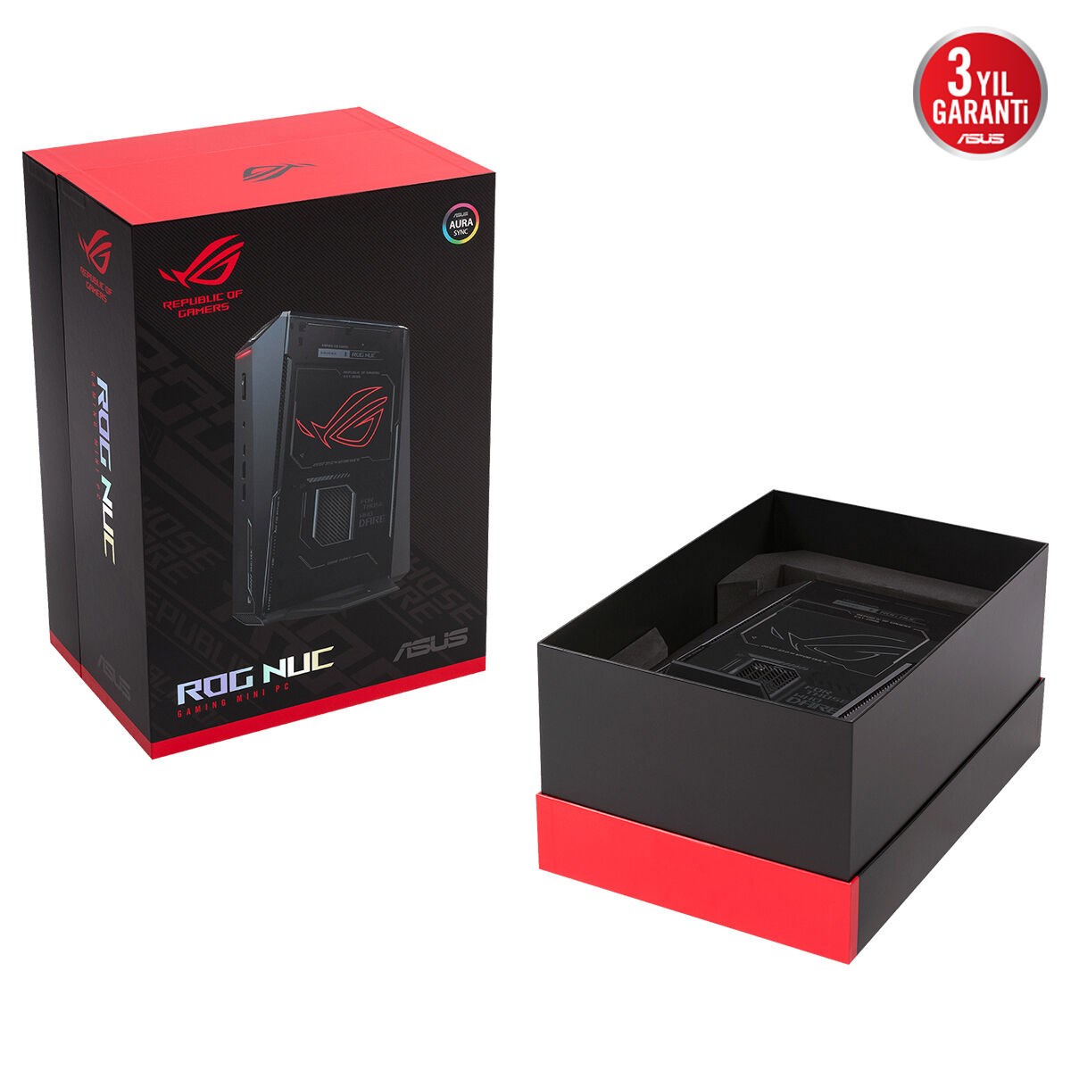 ASUS ULTRA 9 275HX-32GB DDR5 RAM-1TB NVME-12GB RTX5070-W11H GAMING MINI PC / ROG NUC RNUC15JNK9X489A2 / 90AS00I1-M002Y0