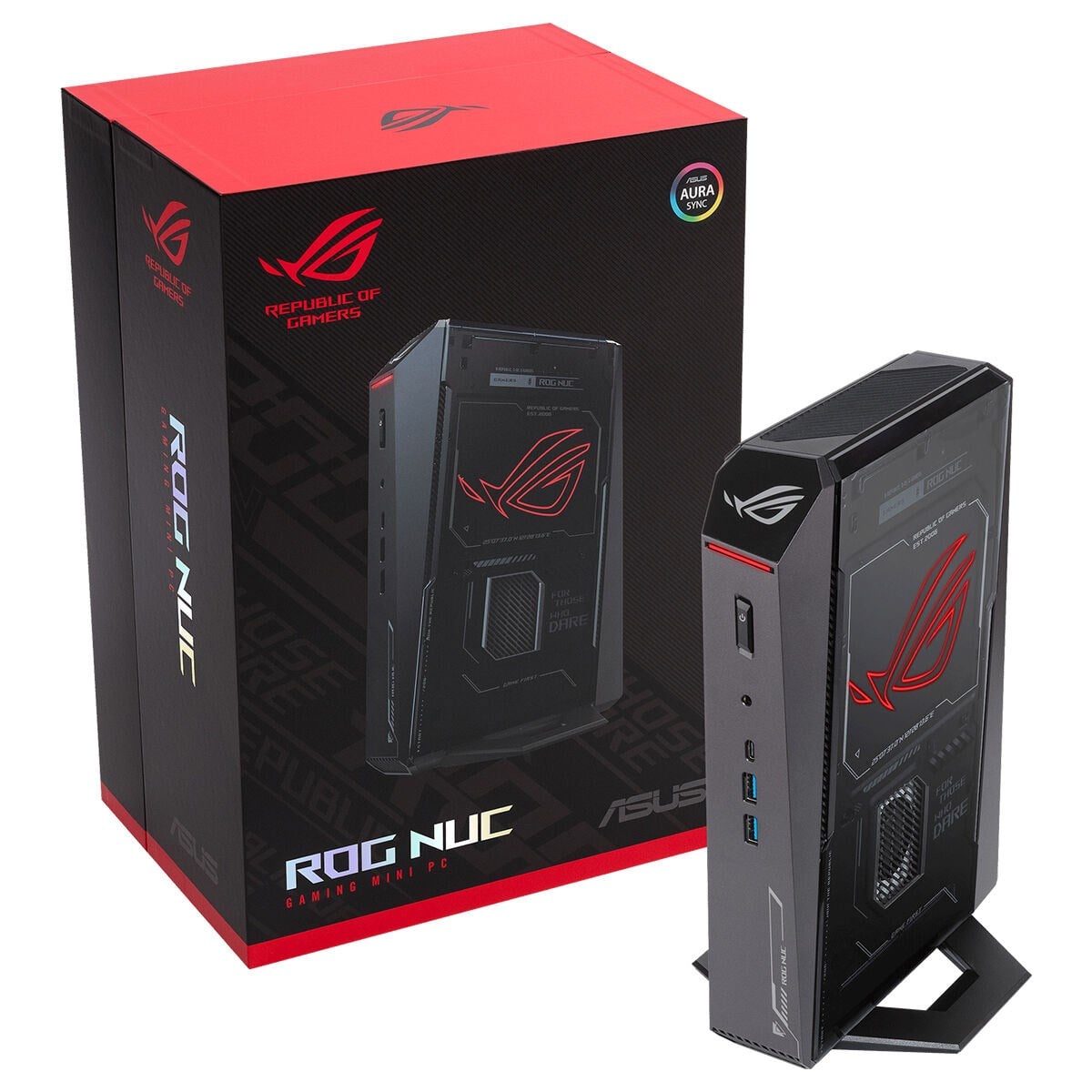 ASUS ULTRA 9 275HX-32GB DDR5 RAM-1TB NVME-12GB RTX5070TI-W11H GAMING MINI PC / ROG NUC RNUC15JNK9X389A2 / 90AS00I1-M000C0