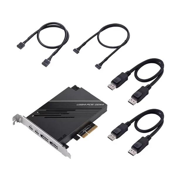 ASUS USB4 PCIE Gen4 Card .2 X16 PCIe 4.0 20V/3A 60W Çoklayıcı