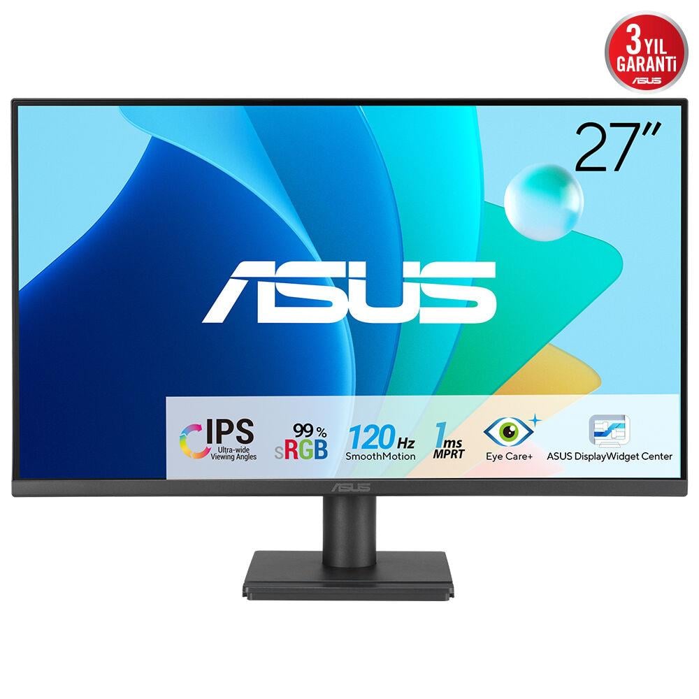 27 ASUS VA279HG 1MS 120HZ EYE CARE MONITOR