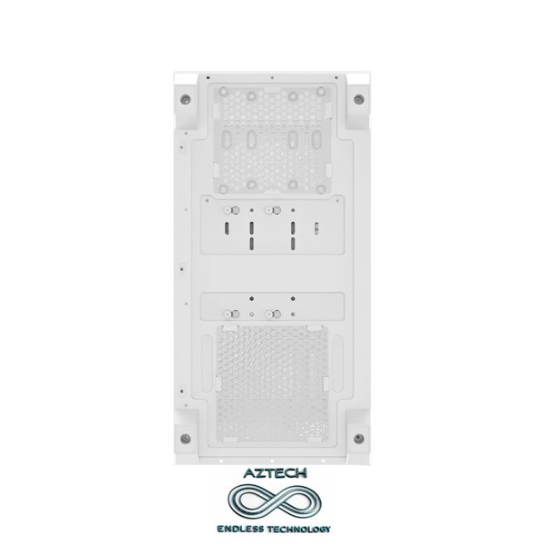 AZTECH AZT101 W Gaming Mid-Tower PC Kasası Beyaz