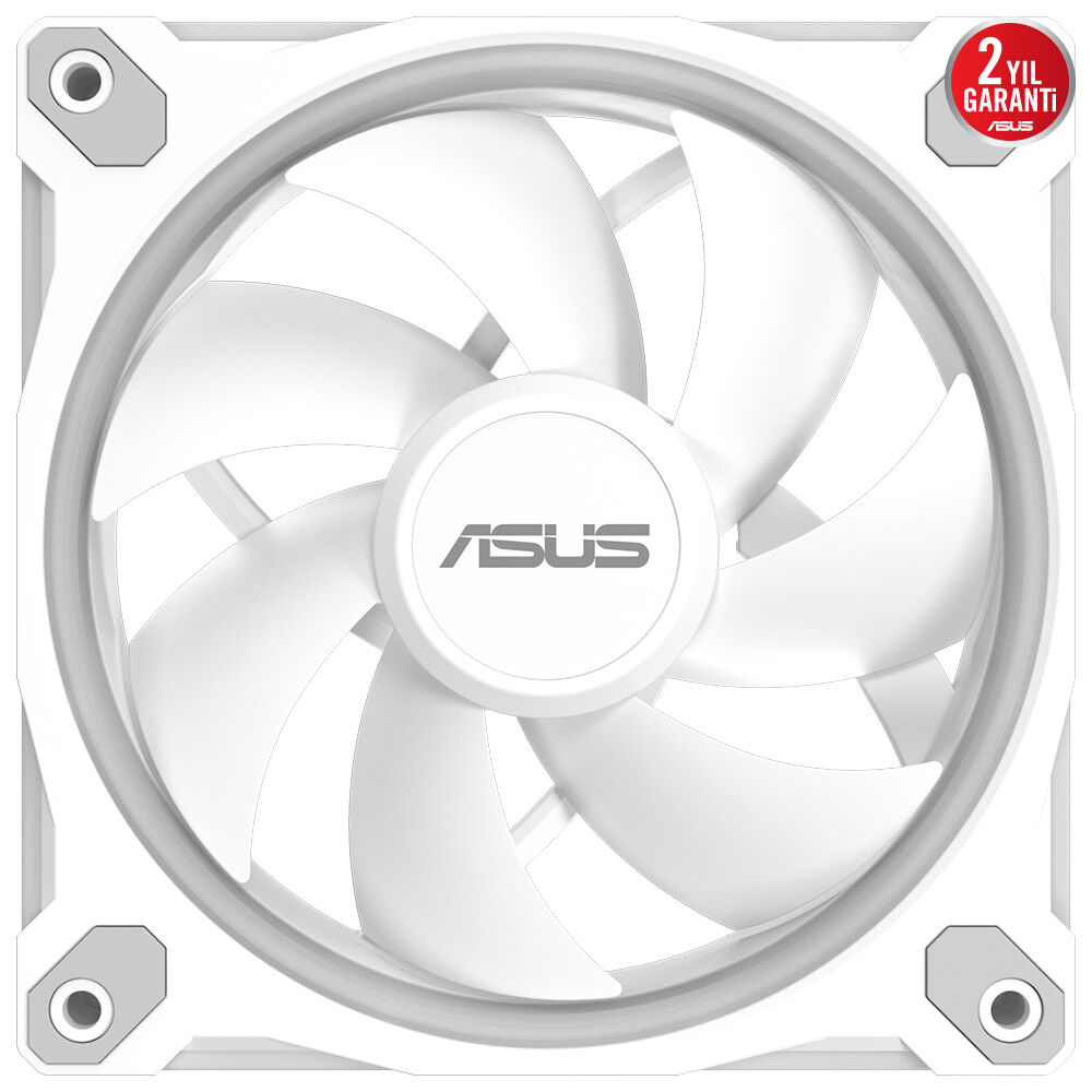 Asus Prime MR120 ARGB 120mm PWM Kasa Fanı - Beyaz /  90DA00I3-B09000