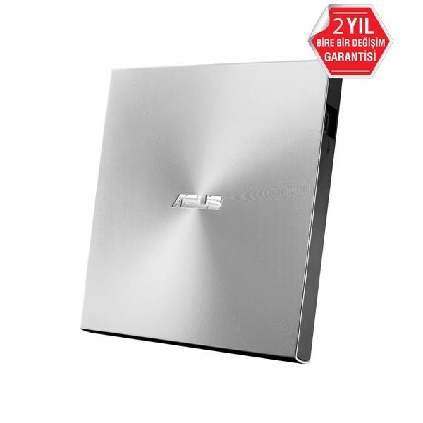 Asus Zendrive-U9m Sdrw-08U9m-U Harici İnce Dvd Yazıcı  M-Disc  Usb Type-C Ve Usb 2.0 Destekli  Gümüş
