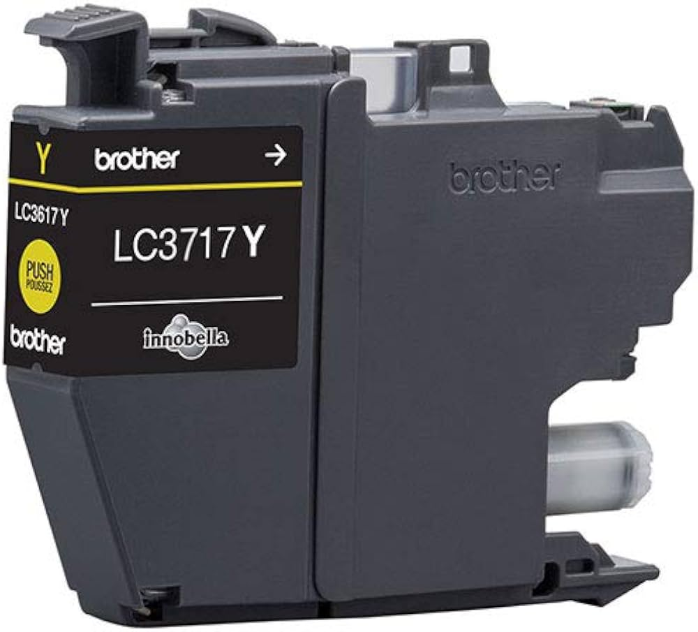 BROTHER LC3717Y Orijinal Sarı Mürekkep Kartuşu (550 Sayfa)