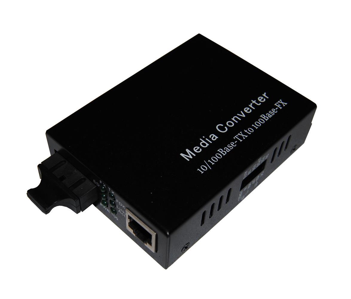 Beek BN-FS-SC-SM20 10-100BaseTX-100FX Media-Rate Converter, SM, SC, 20km