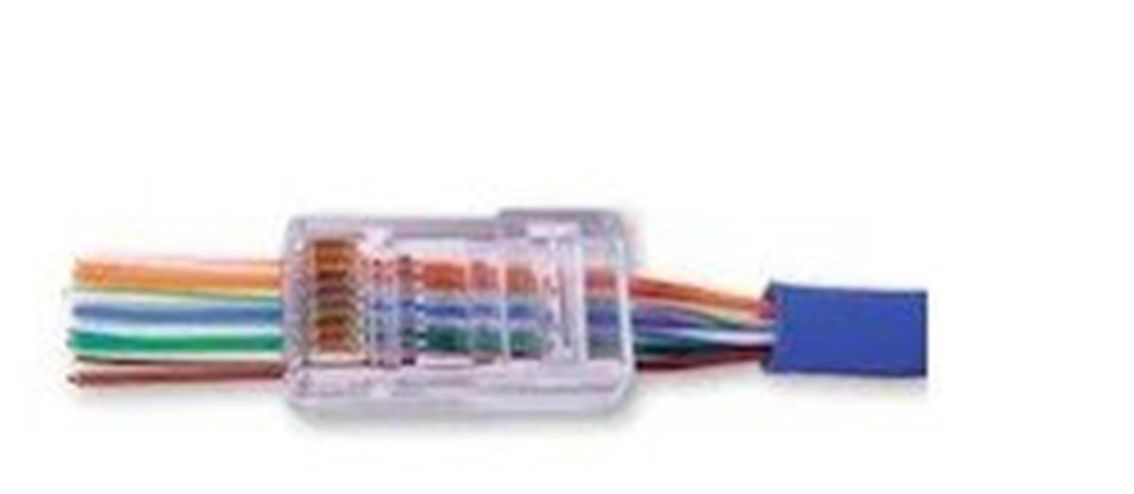 Beek BN-MP6-EASY Kolay Tak CAT6 Konektörü, 3U 100 lü paket