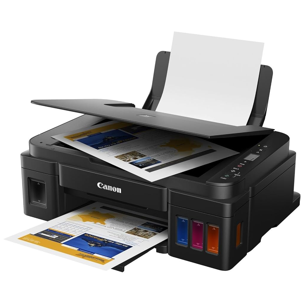 CANON PIXMA G2410, Renkli, Mürekkep Tanklı, Yazıcı, Tarayıcı, Fotokopi