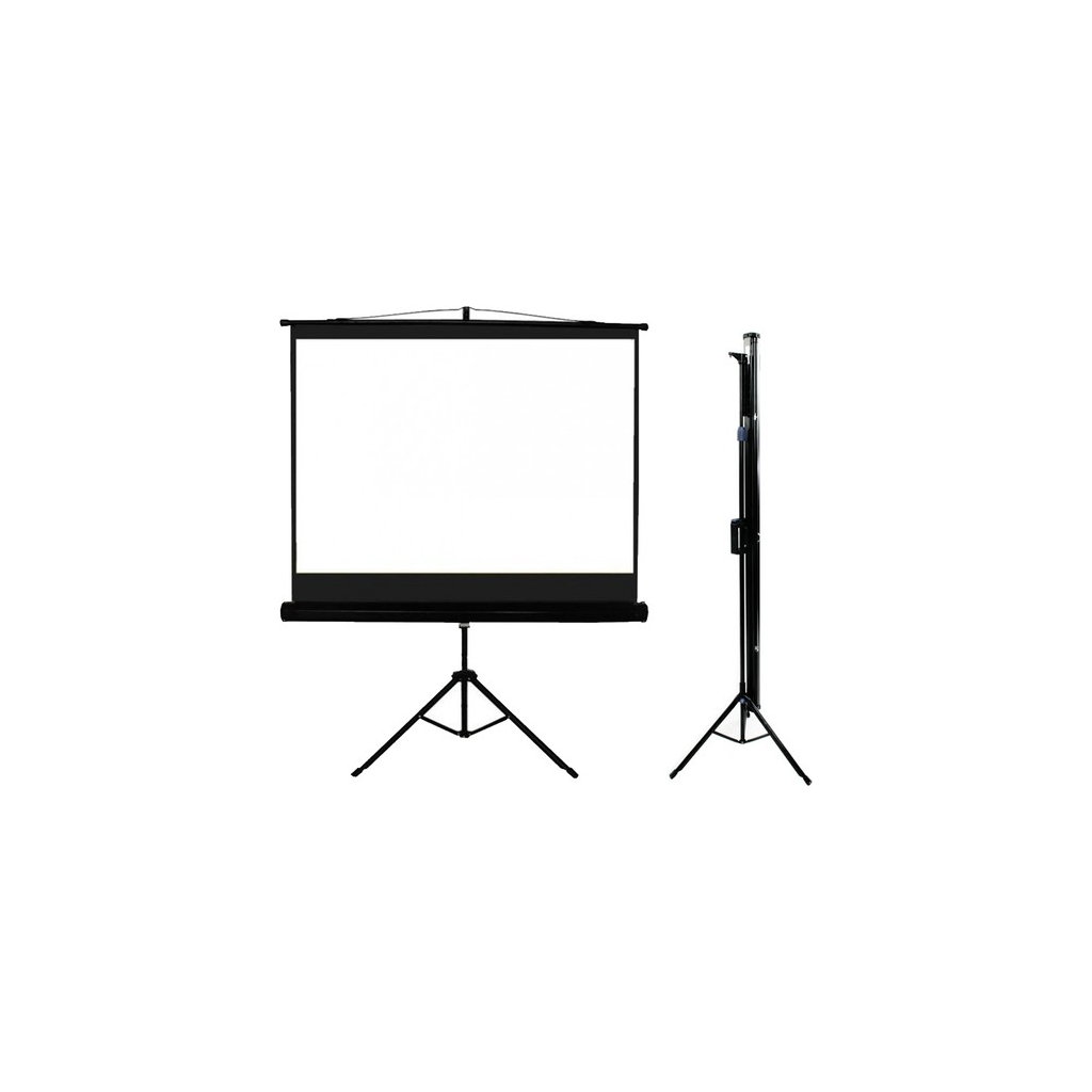 Codegen TX-24 TRIPOD PROJEKSİYON PERDESİ 240X200 (Arkası Siyah Fonlu - Taşınabilir Ayaklı Model)