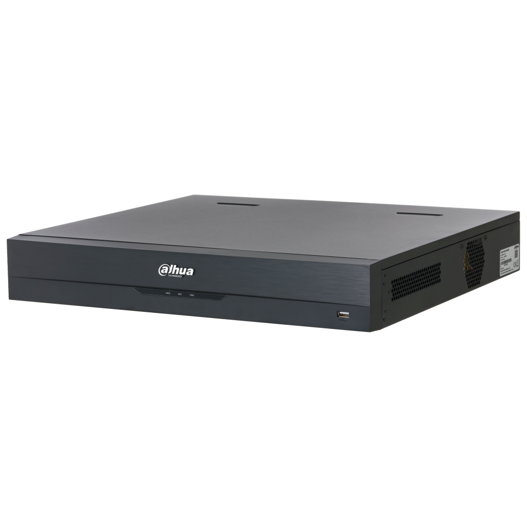 DAHUA  NVR5432-EI2, 32Kanal, 32Mpix, H265+, 4 HDD Desteği, 1080P Kayıt, 4484Mbps Bant Genişliği, 2 Port GigaBit Lan, NVR