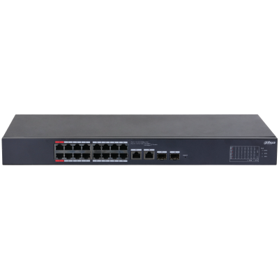 DAHUA 16port PoE 135w 2-SFP Gigabit Yönetilebilir Switch CS4218-16ET-135