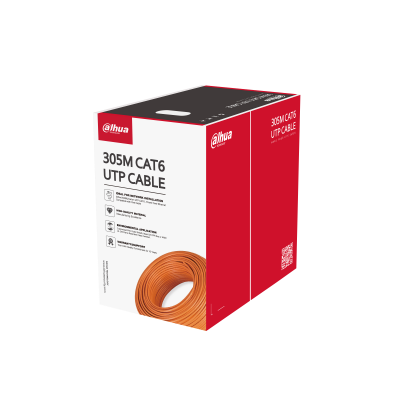 DAHUA 305metre 23AWG Beyaz CCA CAT6 PFM922I-6UN-C