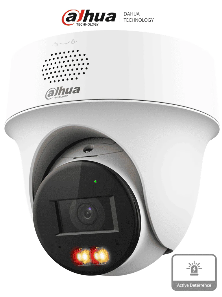 DAHUA 4MP PT Dome 2.8mm IP Kamera Akıllı Çift Işıklı DH-IPC-PT1439H-S-PV