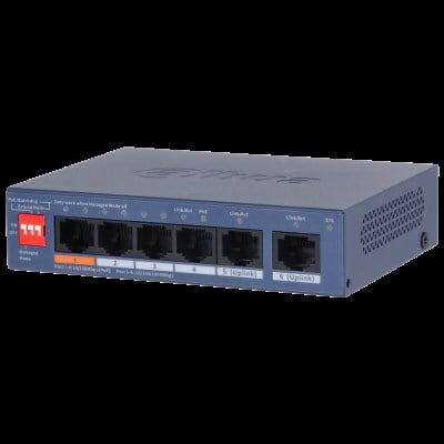 DAHUA CS4006-4ET2GT-60 4XFE-2XGE POE YÖNETİLEBİLİR SWİTCH