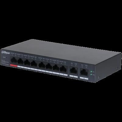 DAHUA CS4010-8ET-110 8xFE-2xGE YÖNETİLEBİLİR MEGABİT 110W POE SWİTCH