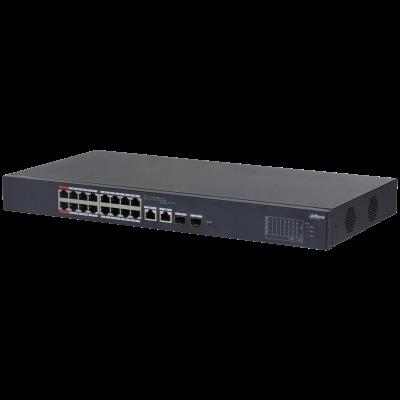 DAHUA CS4218-16ET-135 16 PORT 16XFE-2XGE-2XGE/SFP YÖNETİLEBİLİR 135W POE SWİTCH